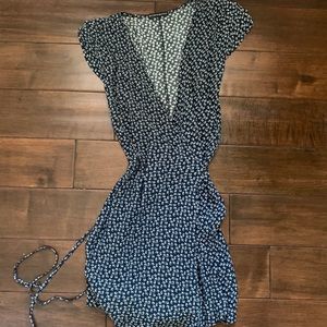 Brandy Melville Flower Wrap Dress